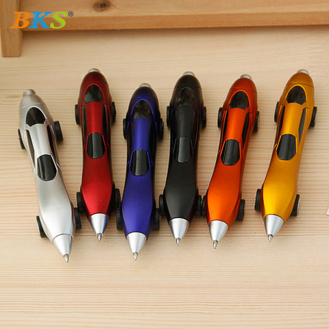 BKS Promotion Plastic Rubber Ballpoint Pen Colorful School Stationery Plastic Pen Custom Logo Gift Pen