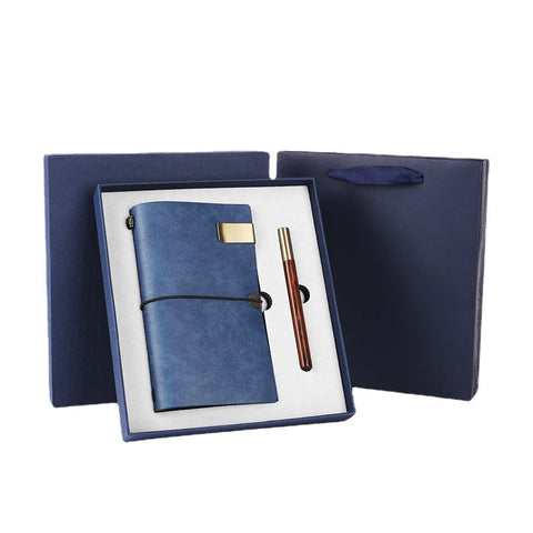 Advertising gift Items Red Notebook Stationery Pen Corporate Promotional Business Gift Set luxury for ladies women