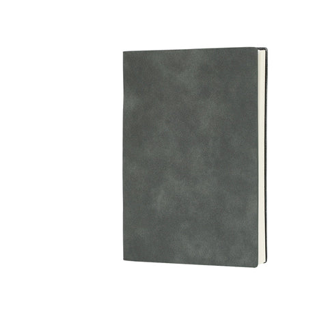 A5 printed logo custom PU leather hardcover notebook hard leather daily schedule manual notepad