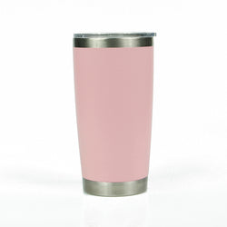 20oz Powder Coated Tumbler  Colorful Stainless Steel Double Wall Coffee Tumbler with Bottle Opener Lid