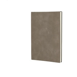 A5 printed logo custom PU leather hardcover notebook hard leather daily schedule manual notepad