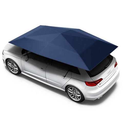 Anti-UV Automatic Folding Sun Shade Covering Roof Car Cover Car Umbrella