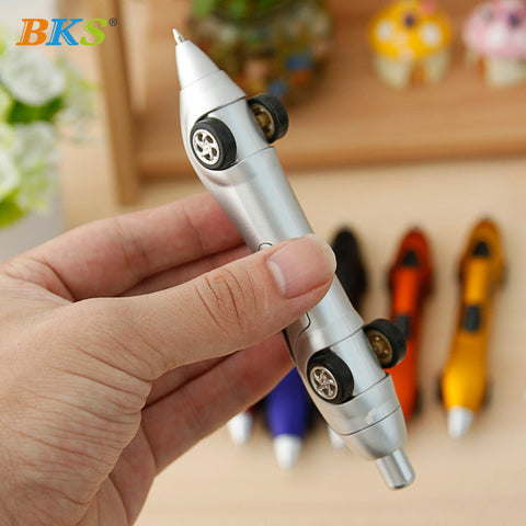 BKS Promotion Plastic Rubber Ballpoint Pen Colorful School Stationery Plastic Pen Custom Logo Gift Pen